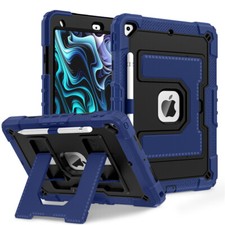 For iPad 9th 8th 7th Gen 10.2 Tablet Kids Shockproof Case Heavy Duty StandCover~ picture