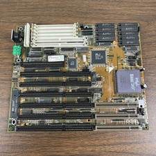 BABY AT MOTHERBOARD WITH INTEL i486 DX2 66MHz CPU ALi Chipset 1994 - UNTESTED picture