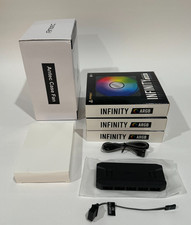Antec Infinity ARGB 120mm Case Fans 3-Pack w Controller US Series NEW Sealed RGB picture