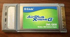 D-Link AirPlus Extreme DWL G650+Wireless Network PCMCIA PC Card picture