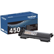 Brother TN450 TN-450 Genuine High Yield Black Toner Cartridge 2600 Page HL2270DW picture