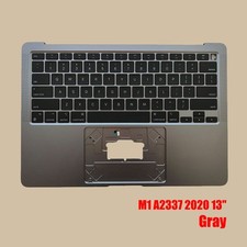 NEW Top case US Keyboard Palm Rest Space Gray For MacBook Air 13