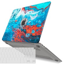 IBENZER Case for MacBook Air 13 11 M3 A3113 M2 A2681 A2337 A1466 Keyboard Cover picture