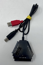 CoolGear SS-124ASD USB to SATA/IDE Adapter Cable w/ LED, 12 in Black/Red picture