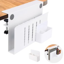 Desk Side Storage, Under Desk Laptop Mount, Table Side Hanging File Organizer... picture