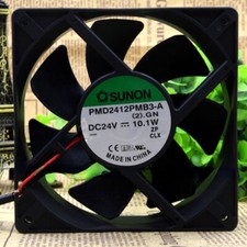 1pc SUNON PMD2412PMB3-A 24V 12038 12Cm 24V 10.1W 2-wire Inverter Cooling Fan picture