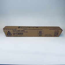 Ricoh 841849 MP C6003 Genuine Black Toner Cartridge 1-Pack 544g New picture