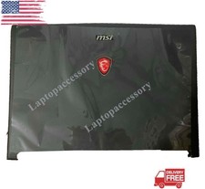 Black Back Cover Plastic For MSI GE72 GE72VR 6RF 7RF Pro MS-1791 MS-1794 Top Lid picture
