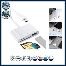 Lightweight USB C to SD Card Reader: Photo, Video & Document Transfer Device picture