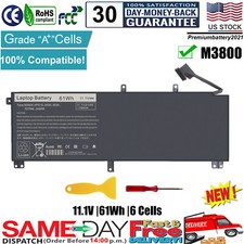 61Wh Laptop Battery For Dell XPS 15 9530 Precision M3800 T0TRM TOTRM H76MV 7D1WJ picture