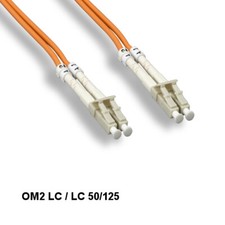10PCS Kentek 3m OM2 LC to LC Multi-Mode Fiber Optic Cable 50/125 Duplex OFNR picture
