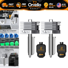 2PCS 0.2mm Mini Integrated Leak-Proof Hotend for 3D Printers - High Precision picture