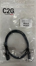 Lot of 170 NEW C2G 28658 3FT USB-C TO C 3.1 GEN 2 MALE TO FEMALE EXTENSION CABLE picture