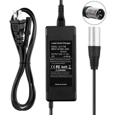 24V 3A Smart Charger For Innuovo W3331A 3 Wheel Folding Mobility Scooter Power picture