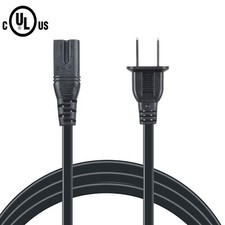 Aprelco 5ft UL 2 Prong AC Power Cord For Sansui SLED2453W SLED1953W LED LCD TV picture