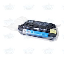 Genuine Epson 702 Cyan DuraBrite Ultra Ink Cartridge WF-3720 (NOT Initial) picture