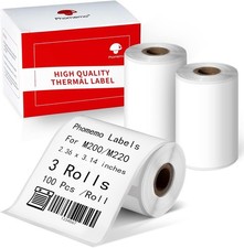 Phomemo M220/M250/M200/M221/M260 Thermal Label White Self-Adhesive Label picture