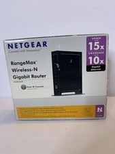 Netgear RangeMax WNR3500 802.11n Wireless LAN/Firewall 4-Port Gigabit Router picture