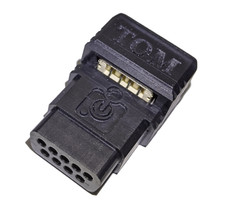 Amiga C64 USB Mouse Adapter Micro Tom DB9 HID for Amiga Atari ST Scroll Black picture