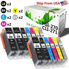 13PK PGI-270 XL CLI-271 XL Ink Cartridge Work With Pixma MG6821 Printer picture