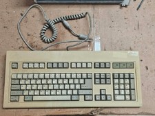 Vintage Hyundai KB-5181-PT Mechanical Keyboard Alps Style Switches XT AT 5-Pin D picture
