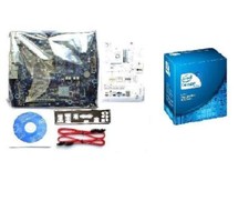 NEW INTEL G1630 CELERON DUAL CORE CPU DH67BL MEDIA SERIES MOTHERBOARD COMBO KIT picture