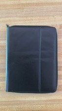 9-10” Universal Tablet Folio Case w/ Stylus Black Zip Around Cover NEW picture
