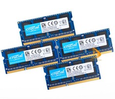 32GB Crucial 4x 8GB 2Rx8 PC3-10600S DDR3-1333Mhz CL9 SODIMM Laptop Memory RAM %9 picture