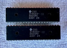 Commodore 8520PD MOS/CSG ODD EVEN (2 x) Chip From AMIGA 500 Rev.6A #43 91 picture