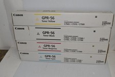 Set of 4 Canon GPR-56 Toner Cartridge  Cyan, Magenta, Yellow & Black  OEM picture