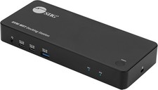 ✨ SIIG 2-Port USB-C KVM Docking Station Dual HDMI 4K 100W PD CE-DK0111-S1 picture