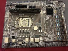 BTC B250C Motherboard + Intel® CELERON G3900 CPU with 12 USB mining ports picture