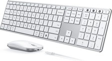 Seenda SKM64-3 Bluetooth 3 Multi-Device Connection Wireless Keyboard & Mouse picture