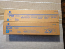 2 Konica Minolta TN622C Cyan Toner Cartridges picture