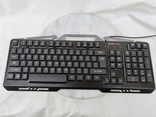 EVO Core Nemesis MI-CGK04 LED Backlit Wired Gaming Keyboard USB TESTED picture