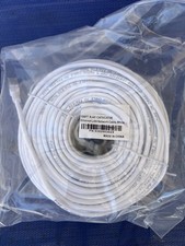 New RJ45 White Ethernet Cable CAT5 / CAT5e Network Cables QTY 18 picture