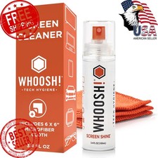 WHOOSH Screen Shine Go XL 3.4oz Cleaner + Cloth picture