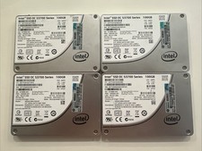Lot of 4 HP MK0100GCTYU 100GB eMLC SATA SSD 2.5in - 0% Wear, SMART PASSED picture