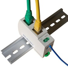 WatchfulEyE WTH-SG/RJ45-O DIN-Rail Mounted Ethernet Surge Protector 1-2, 3-6 picture
