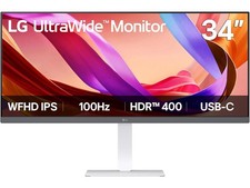 LG UltraWide 34 inch Full HD 100Hz IPS HDR400 USB-C Bulit-in Speakers White picture