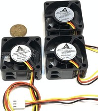 3 pcs Fan 12v GDStime 40mm x 20mm 3pin 4020 dc mini computer cooling picture