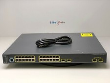 Cisco ME-C3750-24TE-M Metro 24 Port Ethernet Switch - SAME DAY SHIPPING  picture