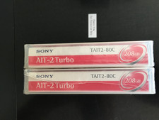 2 NEW SONY TAIT2-80C 64k MIC  AIT-2 Turbo 80/208GB Data Tape Cartridges picture