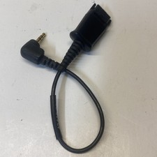 Plantronics 61866-01 Quick Disconnect to 2.5mm Sub-Mini Male Cable Adapter picture