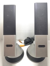 Altec Lansing - Desktop Speaker Set Silver Black Wired Computer Speakers VS4221 picture