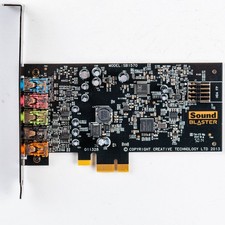 Creative Sound Blaster Audigy Fx SB1570 PCIe x1 Sound Card Windows XP 7 Gaming picture
