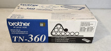 Brother TN-360 Black Hi Yield Toner Cartridge Genuine New Sealed NO BOX picture