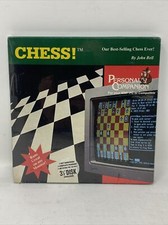 Vintage NOS Chess By John Bell Personal Companion Software IBM PC 3 1/2” Disk picture