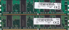512MB 2x256MB DDR-266 AVANT/NCR MEMORY RAM KIT PC-2100 AVM6432U51C5266K2-AP DDR1 picture