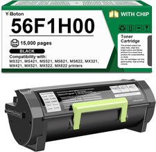 56F1H00 High-Yield Black Toner Cartridge for Lexmark MS321dn & MX321adn Series picture